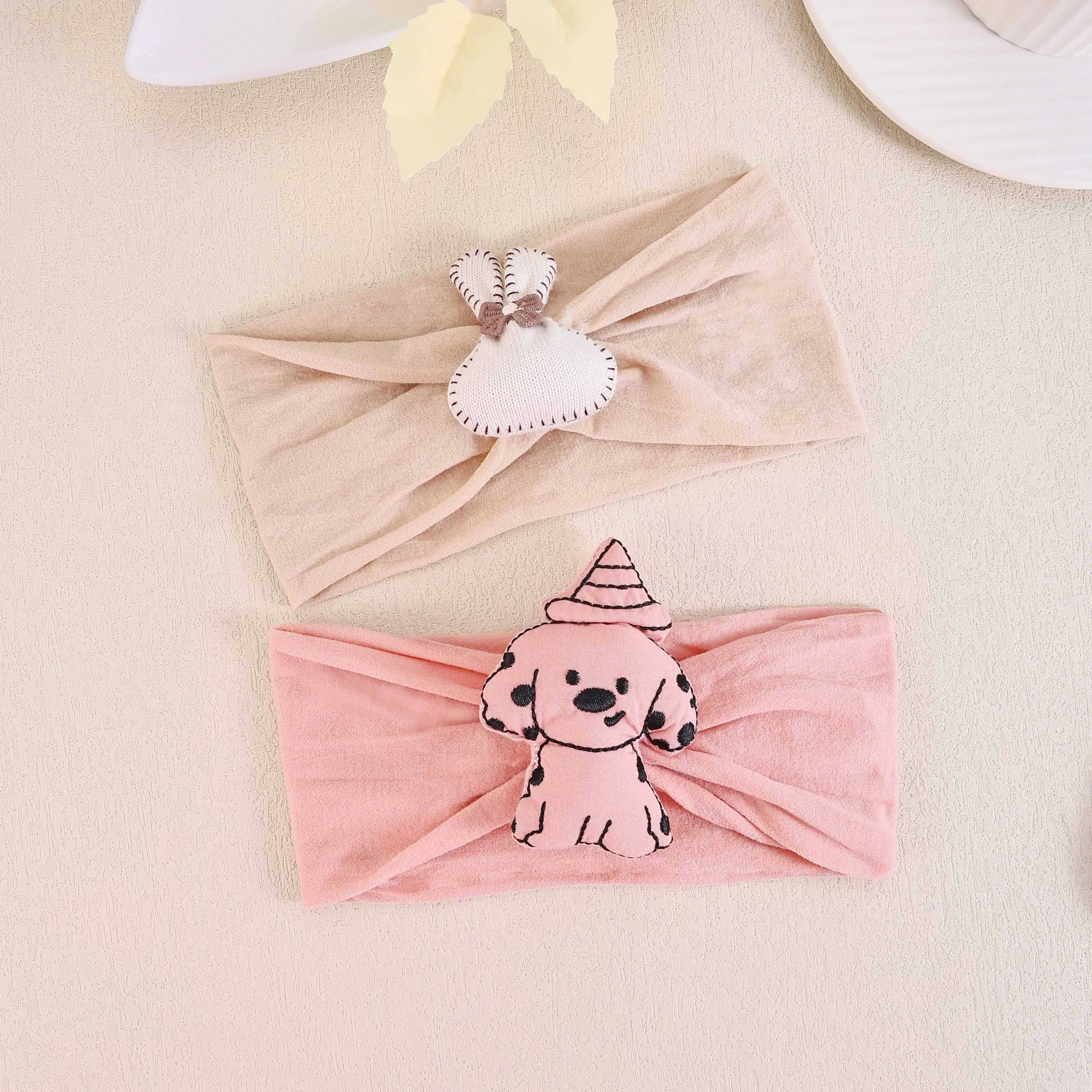 

Cute Baby Headbands Cartoon Elastic Soft Newborn Headbands For Baby Girl Lovely Children Turban Infant Kids Hair Accessories