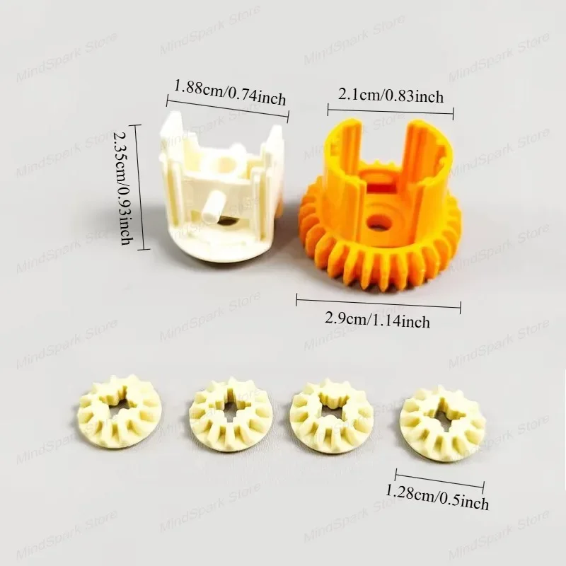 Nowe Kółka Zębate Dyferencjałów MOC Części Techniczne Modyfikacyjne Kompatybilne z Klockami Legoeds 65414 JM0095