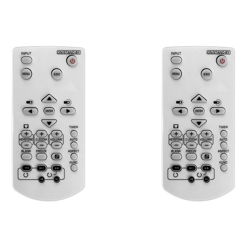 Hot 2X Replace YT-141 Projector Remote Control For Casio XJ-F100W, XJ-F10X, XJ-F200WN, XJ-F20XN, XJ-F210WN, XJ-UT310WN