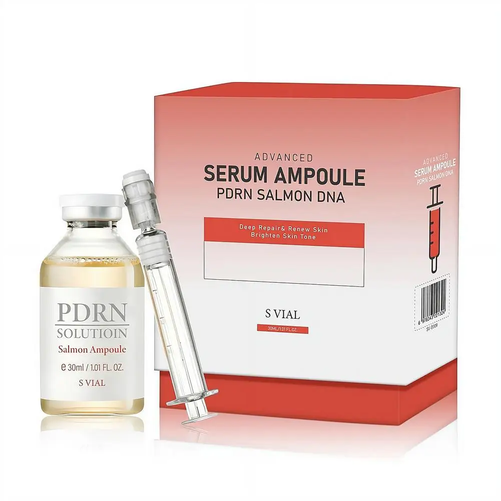 PDRN Salmon DNA Face Serum Ampoule Advanced Deep Repair Brighten Tone Strengthen Barrier Firming Face Essence Korean Skin Care