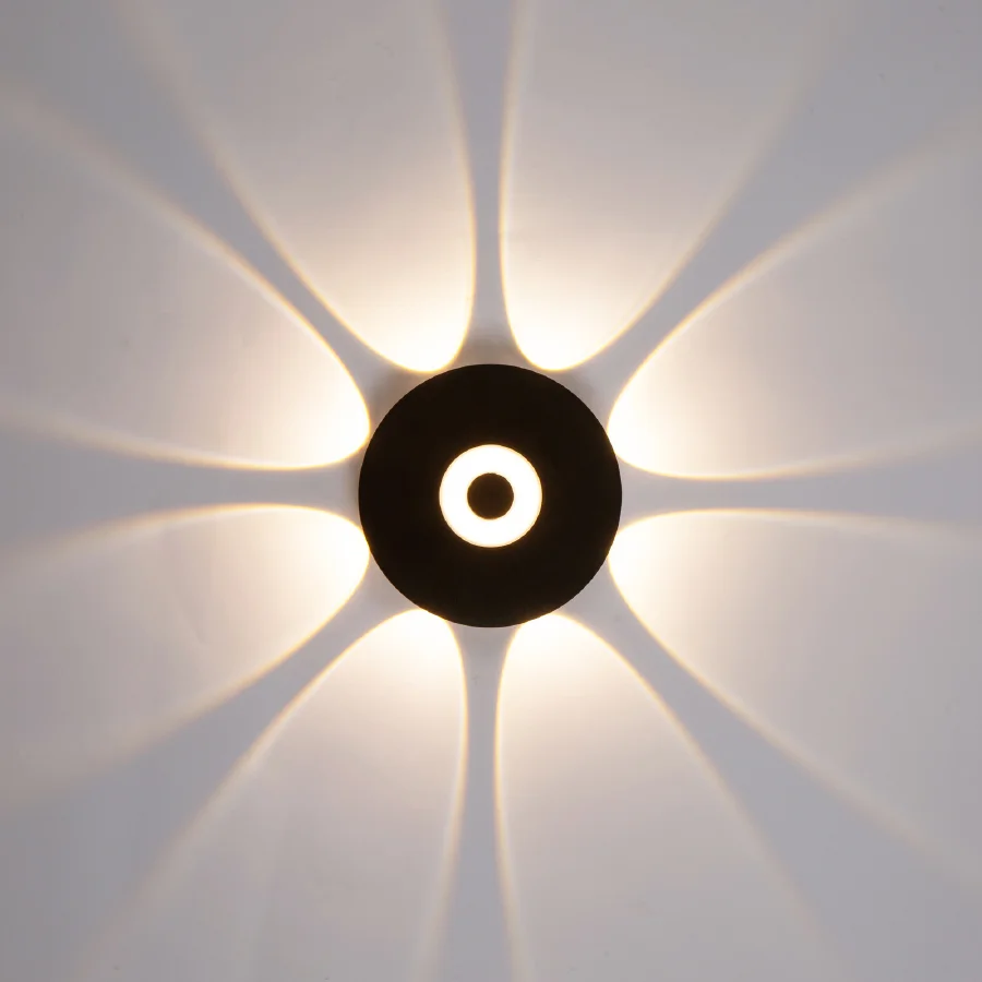 

Led Outdoor Wall Light IP65 AC85-265V Simple Exterior Wall Waterproof Creative Modern Balcony Garden Light Outdoor Wall Light