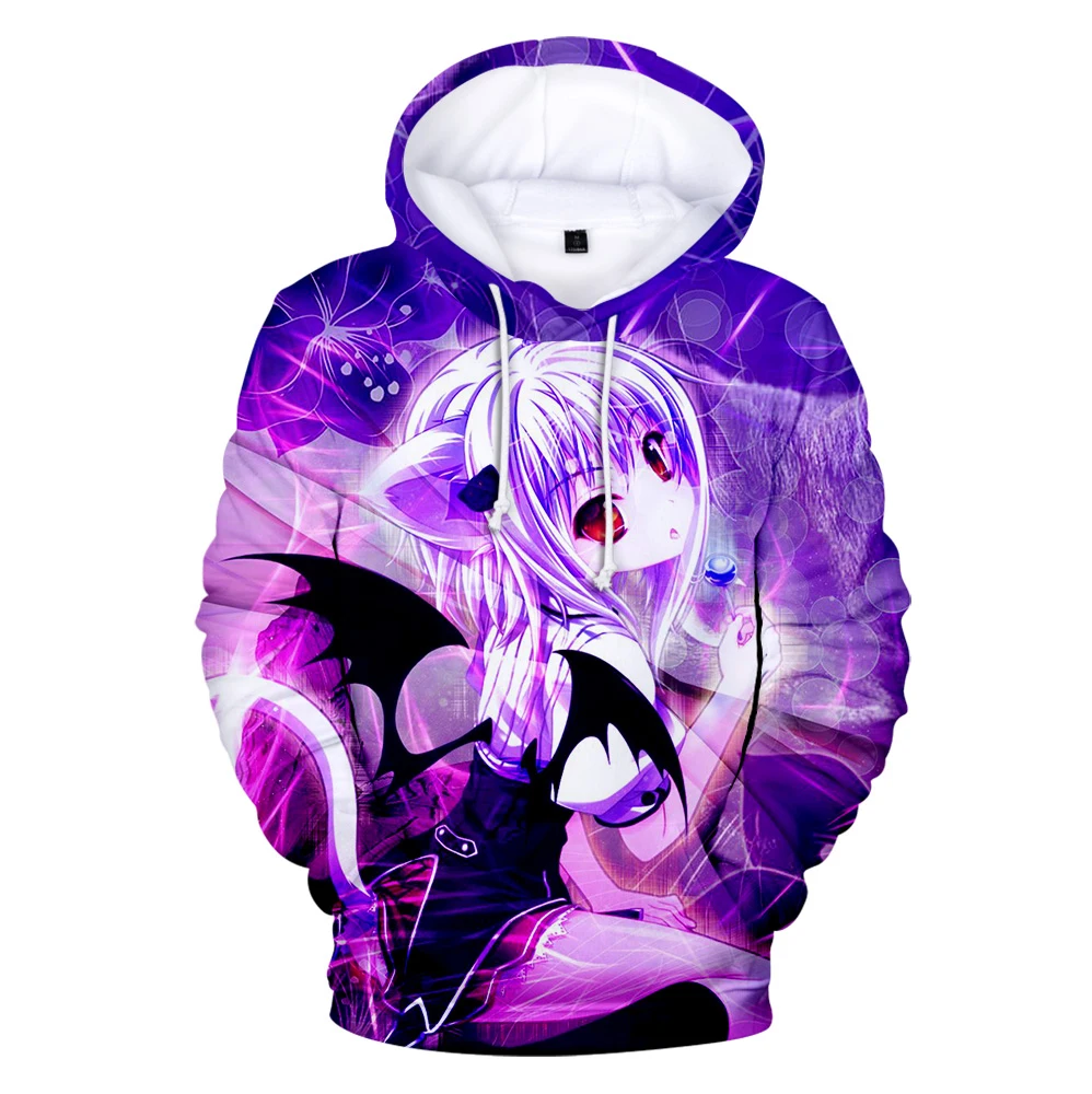 New High Quality 3D High School DxD Hoodies Men Women Autumn Cartoon Hip Hop Streetwear Boys Girls Oversized Anime Pullovers