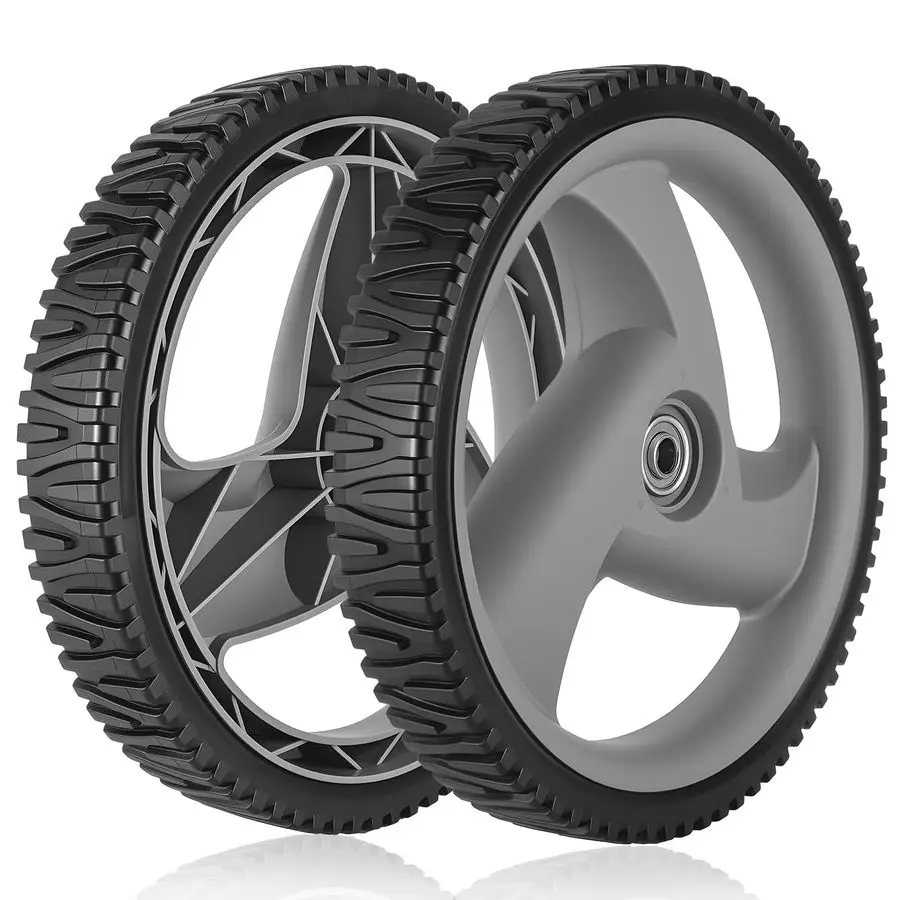 

532433121 Rear Drive Wheel Compatibles for Craftsman Husqvarna Lawn Mower Wheels Fits Models 917376091, 917370441, 917379470 Rep