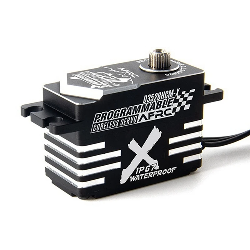 

AFRC D3528HCM-X LOW PROFILE PRO HV Coreless Waterproof Programmable Smart Servo For YOKOMO Drift RC Car Boat DIY Upgrading Parts