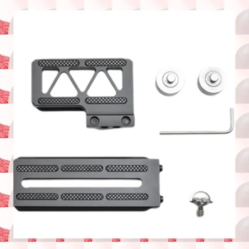 ABGN L-образный кронштейн для крепления камеры, быстросъемная пластина, крепления для зеркальных фотокамер для ручных стабилизаторов карданного подвеса DJI Ronin SC