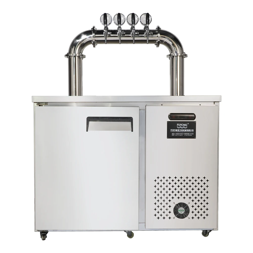 

Air Cooling Stainless Steel Beer Dispenser Machine Draft Beer Cooler Kegerator Beer Keg Beer Equipment Beer Coolering Machine