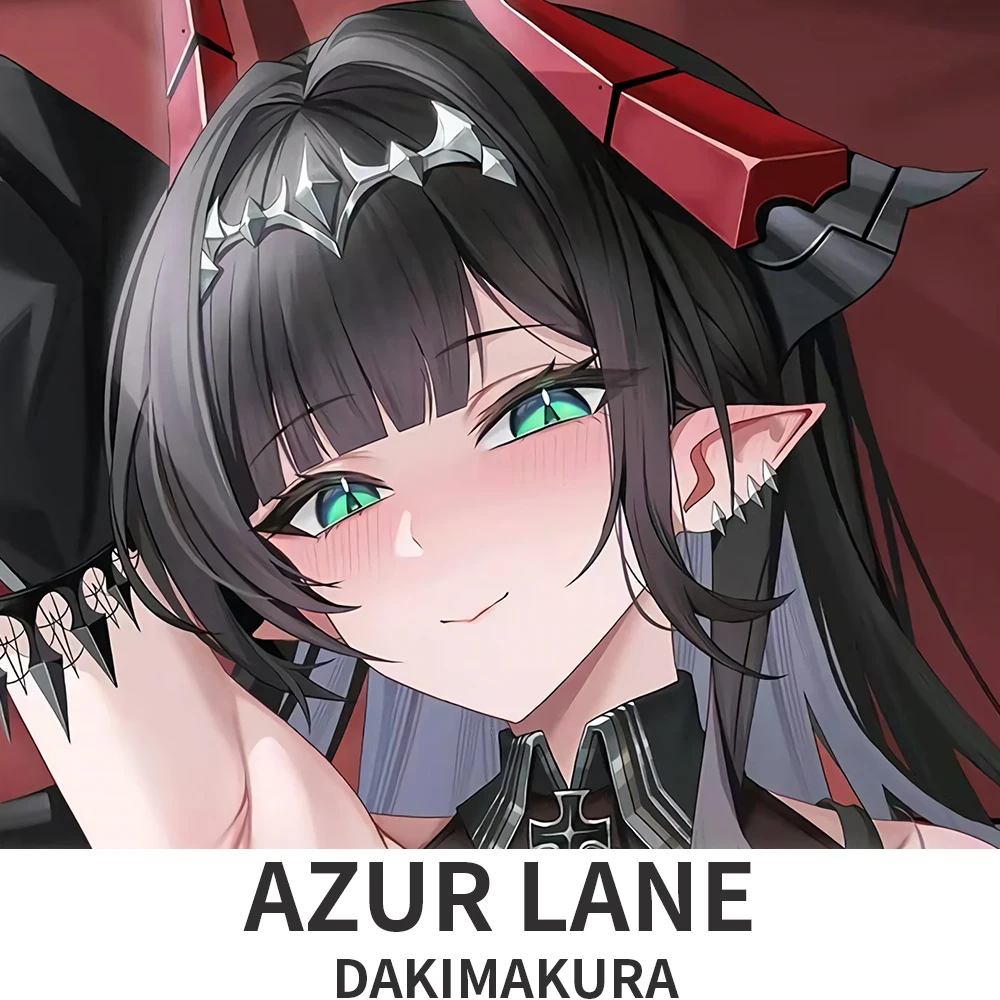 Azur Lane KMS Gotz von Berlichingen Dakimakura Anime Cartoon Figure Printed Pillowcase For Living Room Bedroom