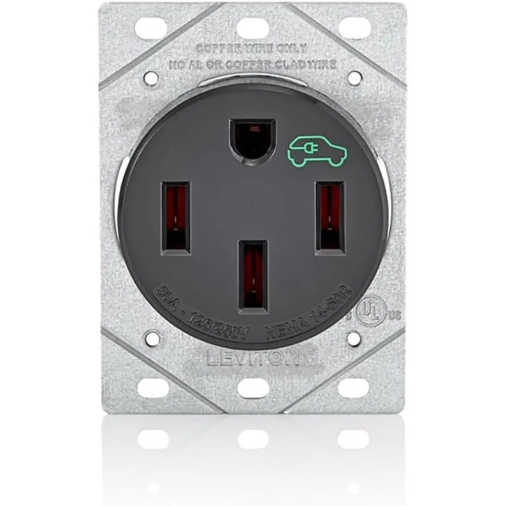 

1450R 50 Amp EV Charging Receptacle/Outlet, Heavy Duty