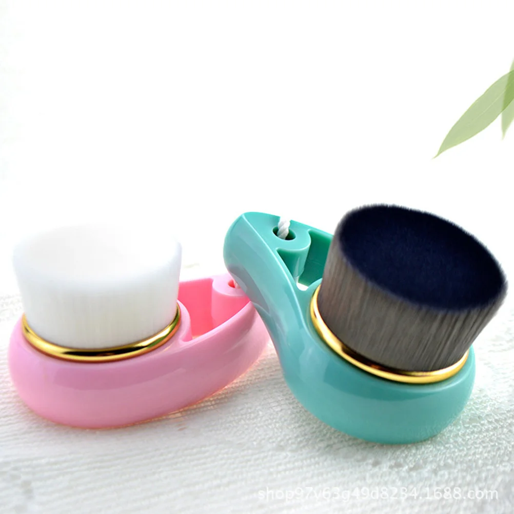 1 pz spazzola per la pulizia del viso detergente esfoliante manuale per il viso rimuove lo sporco del trucco pulizia profonda dei pori pelle liscia e luminosa