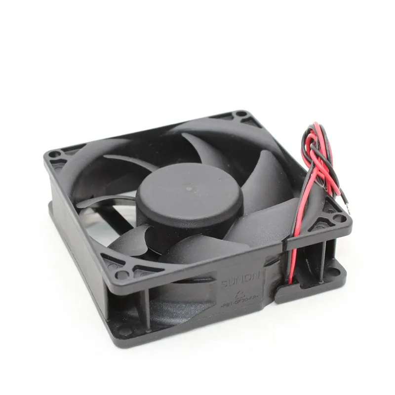 SUNON HA80251V4-1000C-A99 DC 12V 0.54W 80x80x25mm 2-Wire Server Cooling Fan