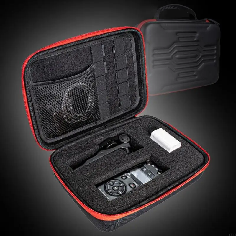 E1YB Portable Travel Case Recorders Storage for Zoom H2N/H5/H4N/H6/F8/H8 Recorders Protections Bag Protective Cover