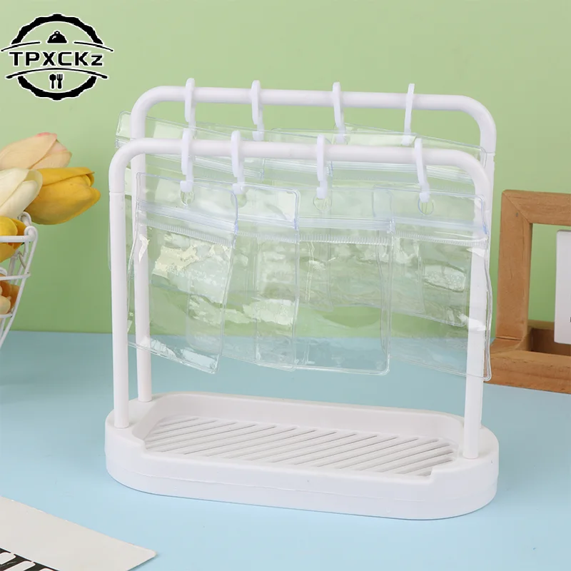 Display Stand Simple Jewelry Storage Badge Organizer MultiFunctional Storage Rack Collectibles Figurines Ornament Rack Christmas view 2