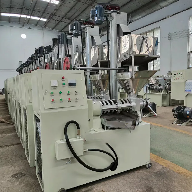 Commercial Press Machine Large Mills, Fully Automatic Spiral Oil Pressing Machinery For Peanuts, Flax Seeds, Rapeseed, And Soybe