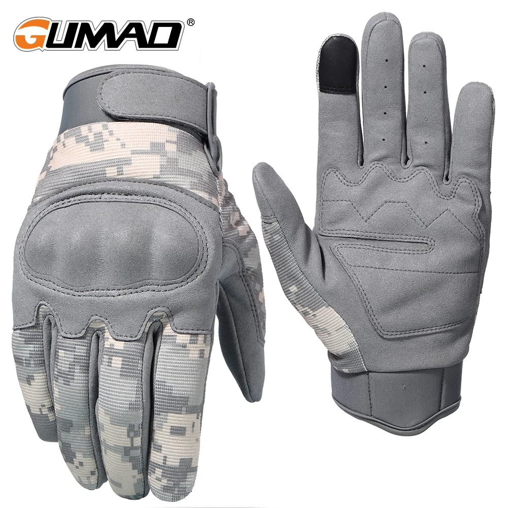 Touch Screen Tactical Gloves Camouflage Cycling Sports Combat Hiking Camping Hunting Shooting Paintball Riding Bike Protective