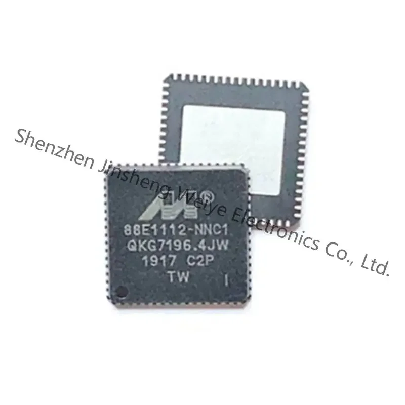 10~100Pcs 88E1112-C2-NNC1I000 QFN 64ALASKATM ULTRA GIGABIT PHY WITH DUAL SERDES I-TEMP IC Chip to demand PCB BOM Free Shipping