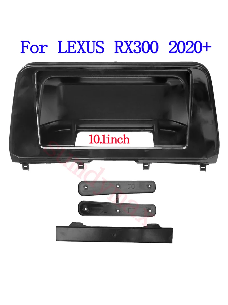 2din 10.1 inch Car Radio Frame Fascias for​ LEXUS RX300 2020 2021 2022 Navigation Panel Android Screen Dask Kit Fascia Frame