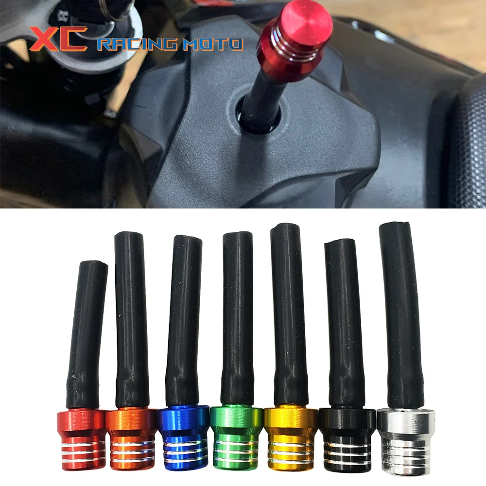 Motorcycle Gas Fuel Cap Valve Vent Breather Hoses Tubes For Motocross  CR CRF EXC YZF YZ KLX SXF RMZ ATV Fuel Tank Breather Pipe