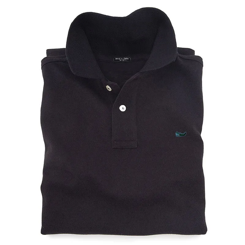 High Quality 100% Cotton Summer Mens Polo Shirts With Short Sleeve Lapel Casual Tops Fashions Male T-shirt Plus Size XS-5XL 811