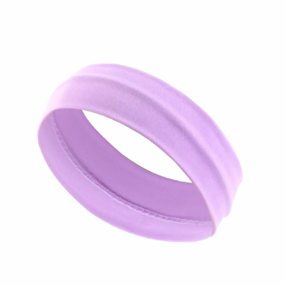 Sweat Head Band Breathable Anti-perspiration Summer Hairband Non Slip Sweatbands Pure Color Headband Headband Hair Band