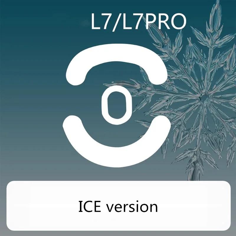1 Set Ultraglide Mouse Skates For MCHOSE L7 / L7 PRO Brake Control Speed Feet ICE Version Mice Glides PTFE Feet