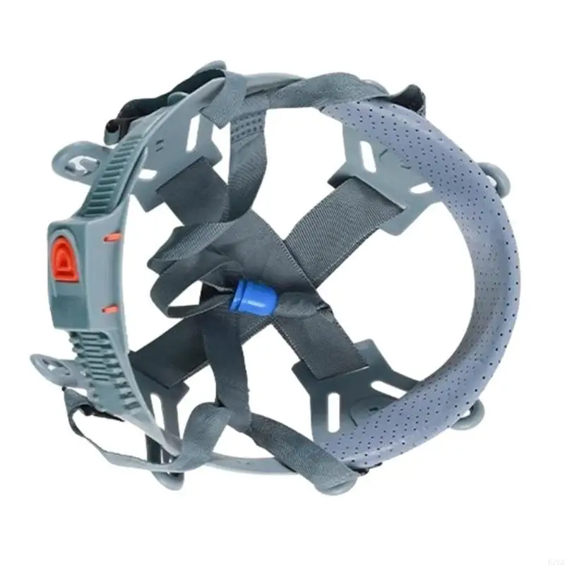 Ergonomic Helmet Inner Padding 4/8 Point Removable Structure Nonslip Knob Control Moisture Management for Labor Protect B2EA