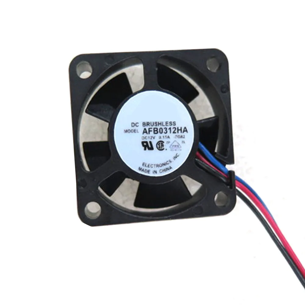 For Delta AFB0312HA-7G82 DC12V 0.15A 3lines 170mm 2.0mm 30*30*10mm Cooling Fan New