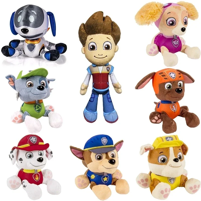 27cm zampa peluche cane Everest Tracker Chase Skye peluche bambola Anime peluche giocattoli per bambini decorazioni per la stanza regali per bambini