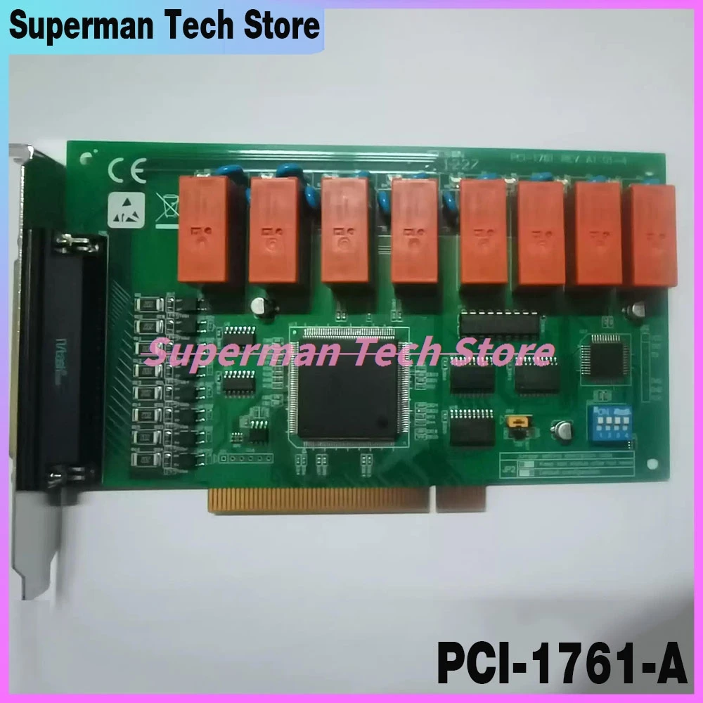 For Advantech 8-Way Isolated Digital Input Card PCI-1761 REV.A1