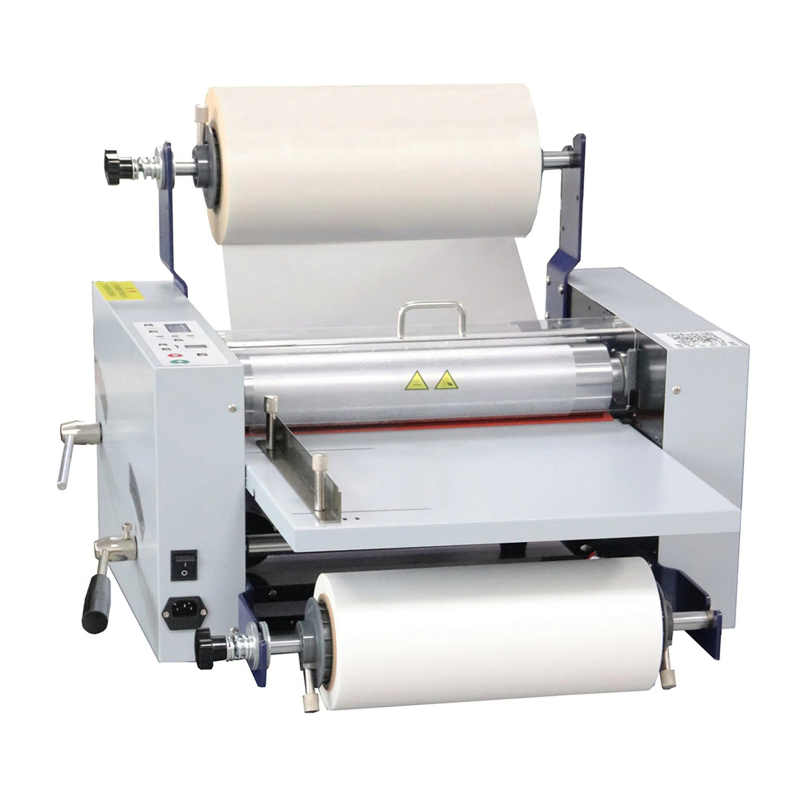 SG-L380 A3 Size Paper Hot And Cold Laminating Machine Desktop Steel Roller Double Side Film Hot Laminating Machine For Office