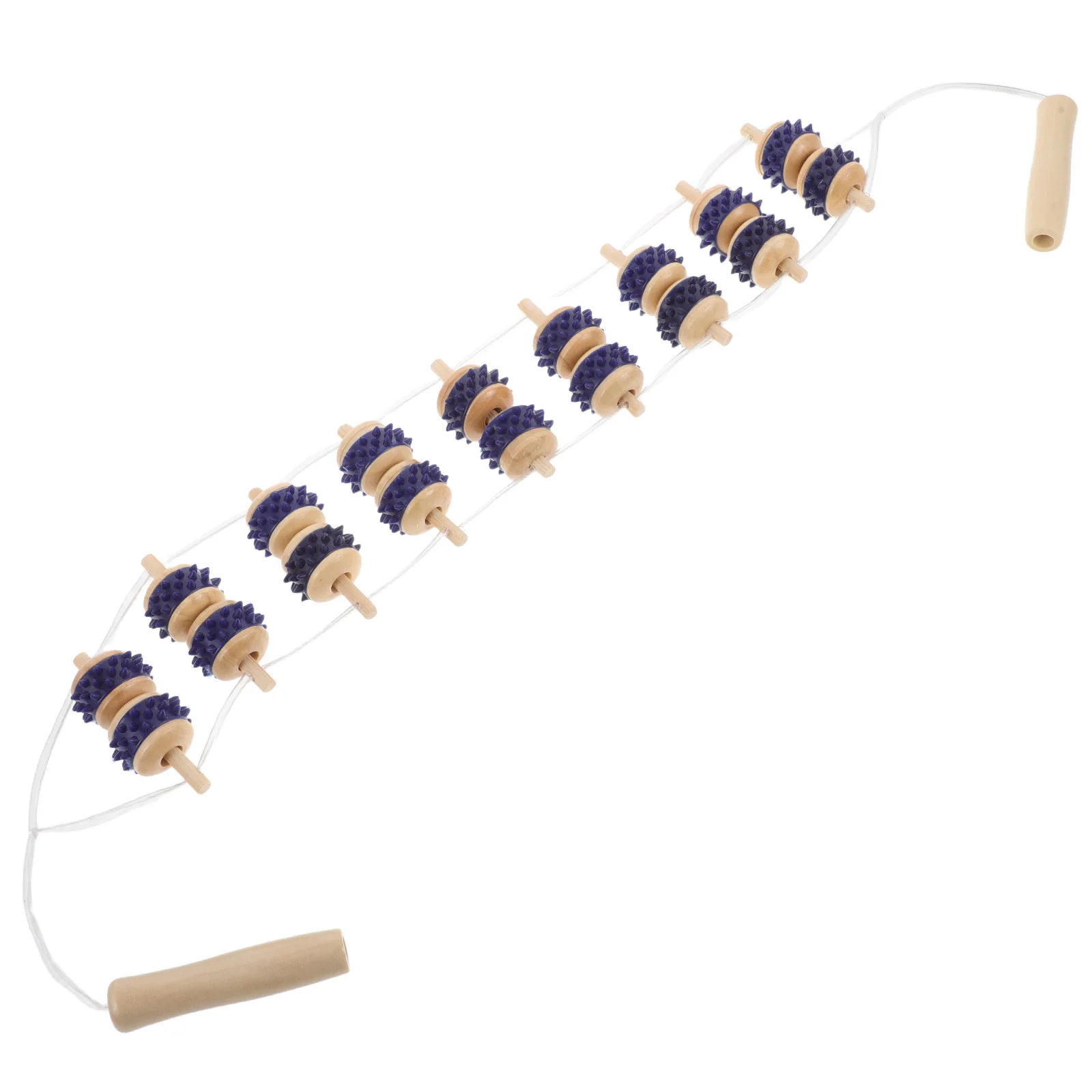 Rouleau arrière en bois, bâton domestique, outils pour tissus profonds, rouleau de Massage en bois, masseur corporel, conception Portable