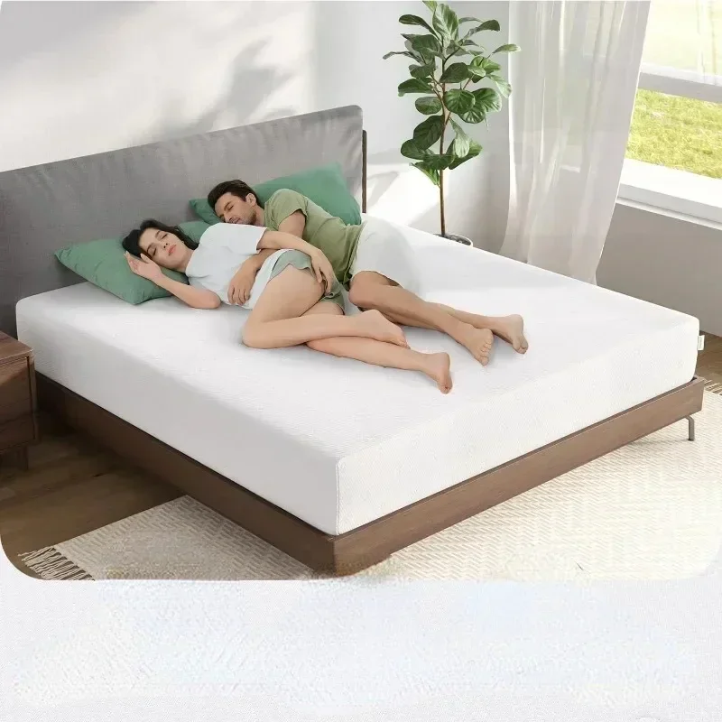 Memory Foam Mattress Size with Comfort Foam for Pressure Relief &Cool Fresh Sleep