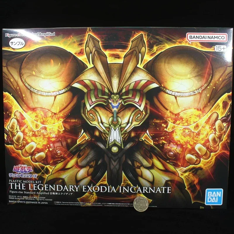 BANDAI Figure-rise Yu-Gi-Oh! Duel Monsters The Legendary Exodia Incarnate Assembly Model Kit Action Toy Figures Anime Gifts