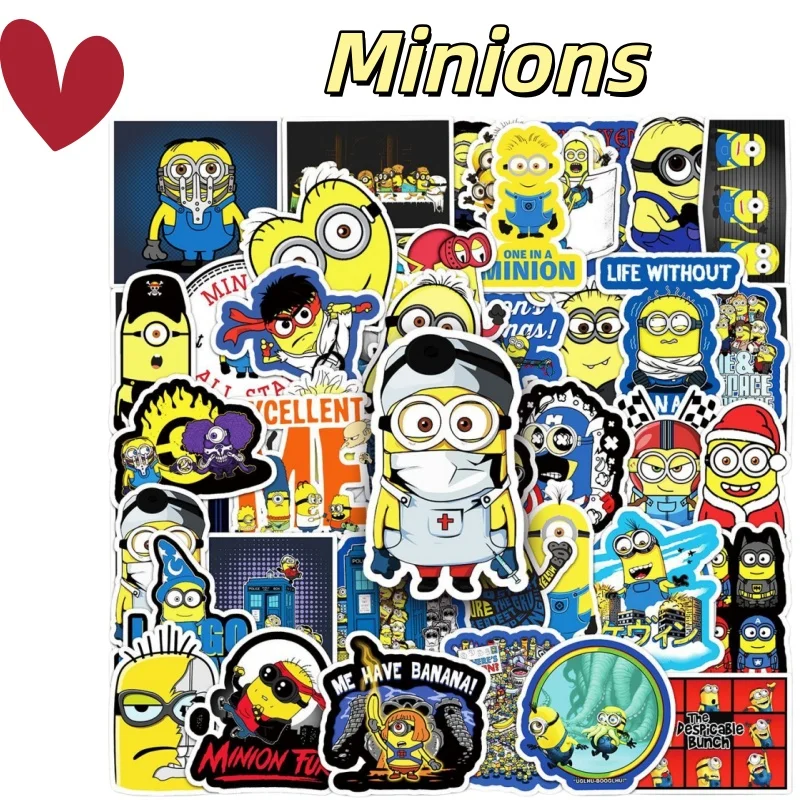 

Minion graffiti stickers for decorating early education talking machines, educational learning desks, and storybooks.