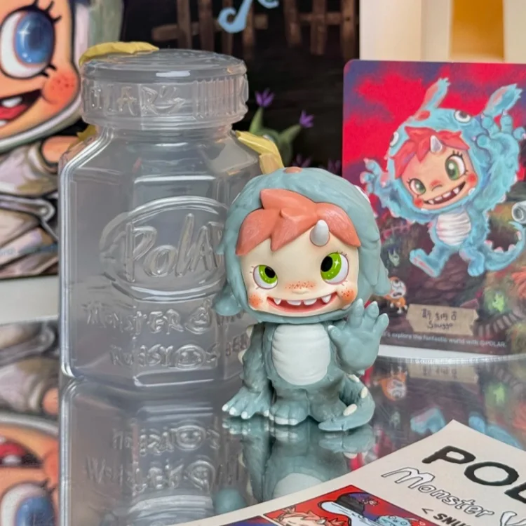 Original POP MART POLAR Monster Village Serie Saison 3 Blind Box Actionfigur Spielzeug Desktop-Dekoration Ornament Überraschungsgeschenk – Detail 14