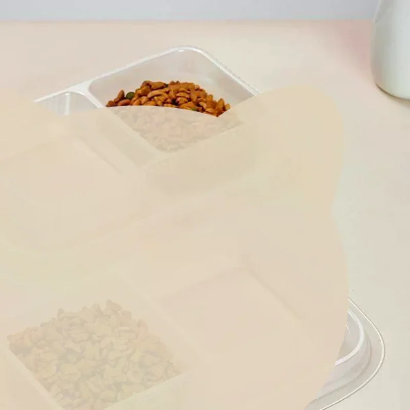 10/20Pcs Disposable Pet Food And Water Feeding Bowl Ant Cat Feeder Tray Portable Travel Bowl Outdoor Stray Cat Feeding Supplies