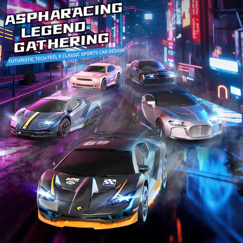 

RC1:24 remote control racing car charging wireless high-speed drift toy car model