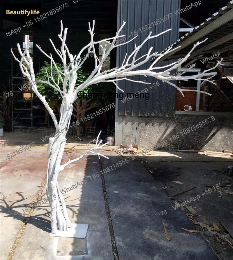 

M85 Simulation dead tree large modeling dry branch fake tree hotel living room interior decoration