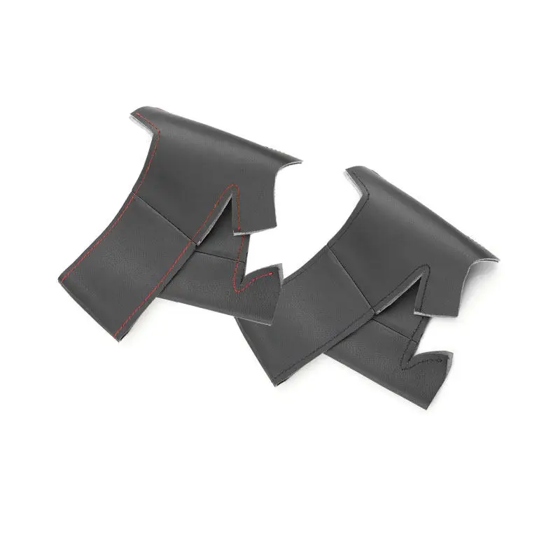 For BMW M Sport F20 F21 F45 F48 F39 F25 F26 F15 F16 F30 F32 F10 F12 Car Steering Wheel Cover Breathable Non-slip Leather Trim