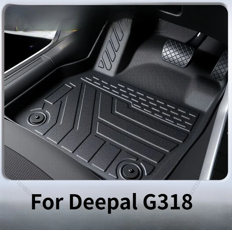 For Deepal G318 2026 TPE Full Surround Floor Mats, Special Waterproof Upper Carpets, Foot Pads and Trunk Mats