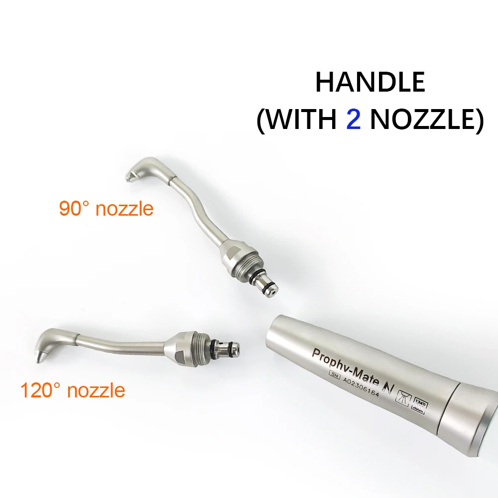 

Стоматологическая воздушная профилактика, воздушный поток, полировщик зубов, двойной порошок/водоструйный материал для сверхспектальной очистки, гигиены зубов, подходит для N * K PTL/KV