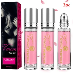 Rollerball Perfume for Women, Women's Cologne, - 3PCS - Travel Portable Perfume, Long Lasting Freshness, - 0.34 FL OZ/10 ML