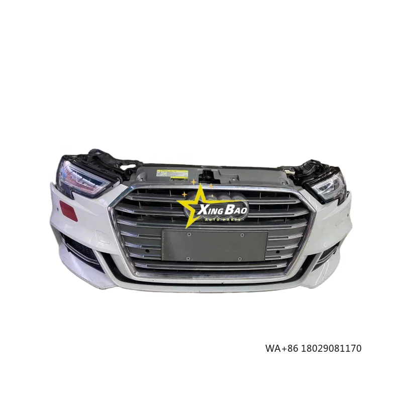 

Оригинальный хит продаж, новый стиль A3, автомобильные бамперы для Audi A3, передняя решетка, бампер, лампа, капот, решетка, комплекты кузова 2021-2022