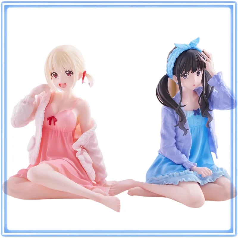 

Genuine Original Lycoris Recoil Nishikigi Chisato Inoue Takina Home Dress Anime Action Figure Model Desktop Cute Ornaments