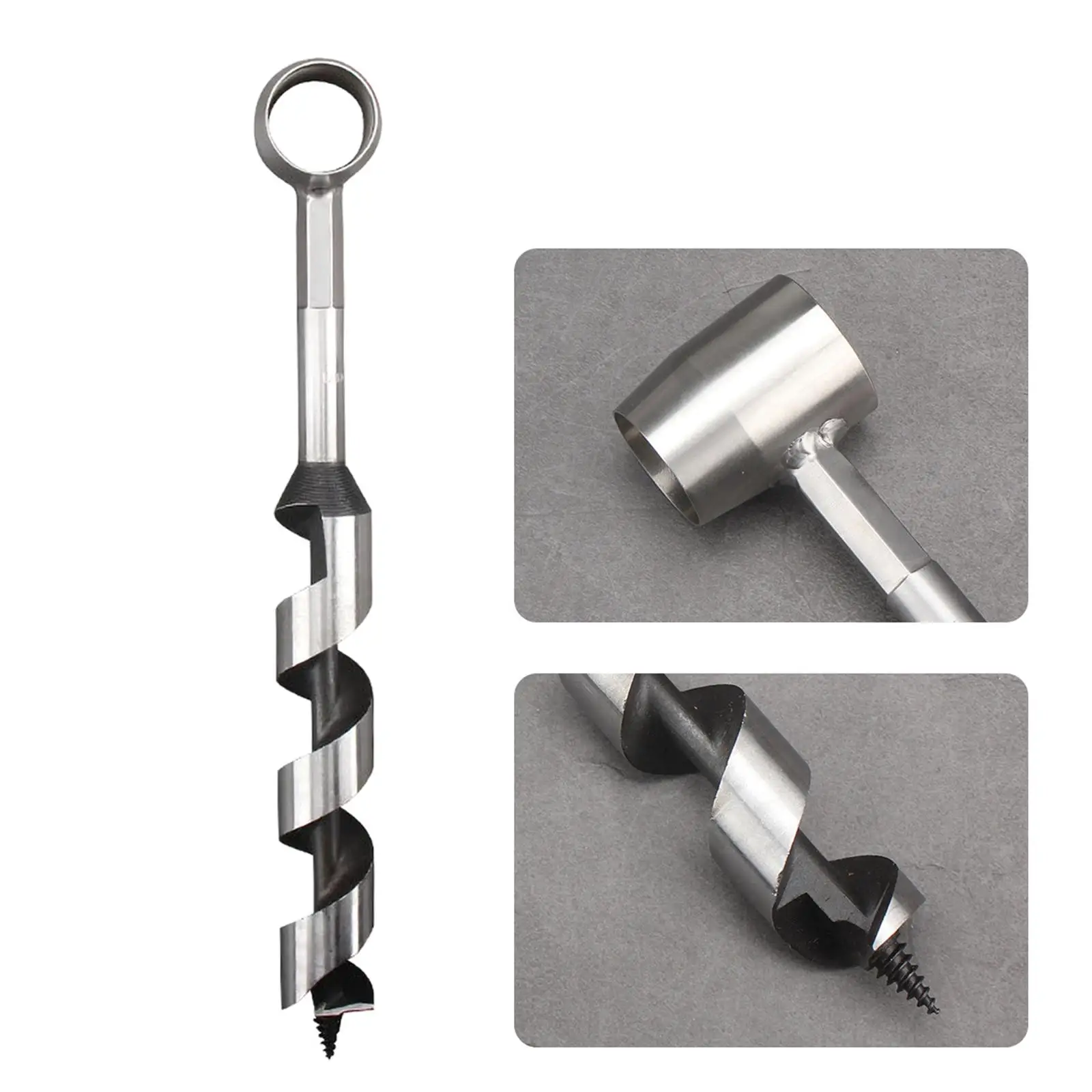 Multifunctionele vijzelboor Noodgereedschap Bushcrafting voor kampeerreizen