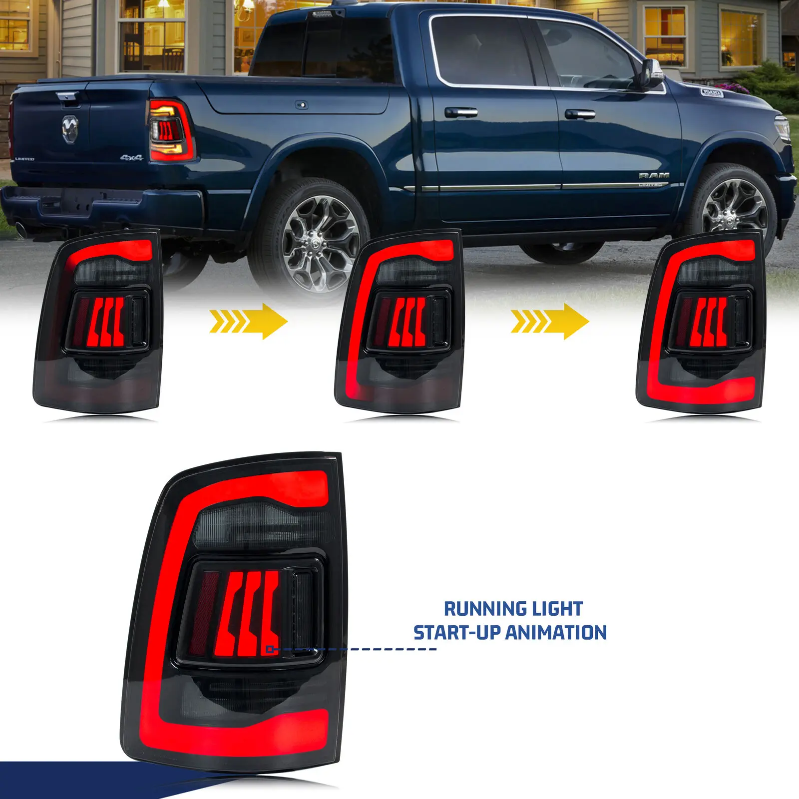 LED Sequential Tail Lights 3