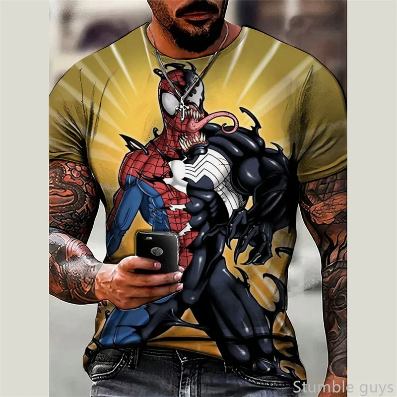 

Летняя футболка Summer Venom для мужчин и женщин, детские летние топы, одежда для мальчиков, футболка для девочек