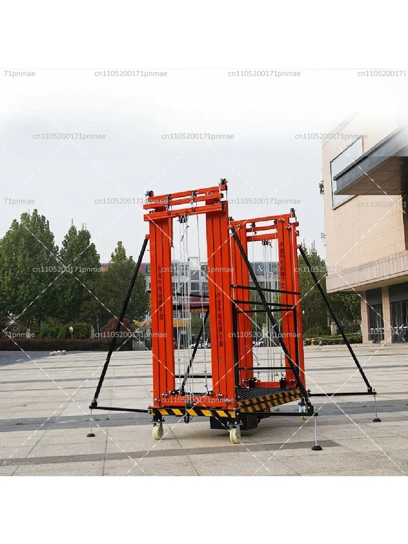 Electric Scaffolding Foldable Hot Dip Galvanized Lift Work Platform