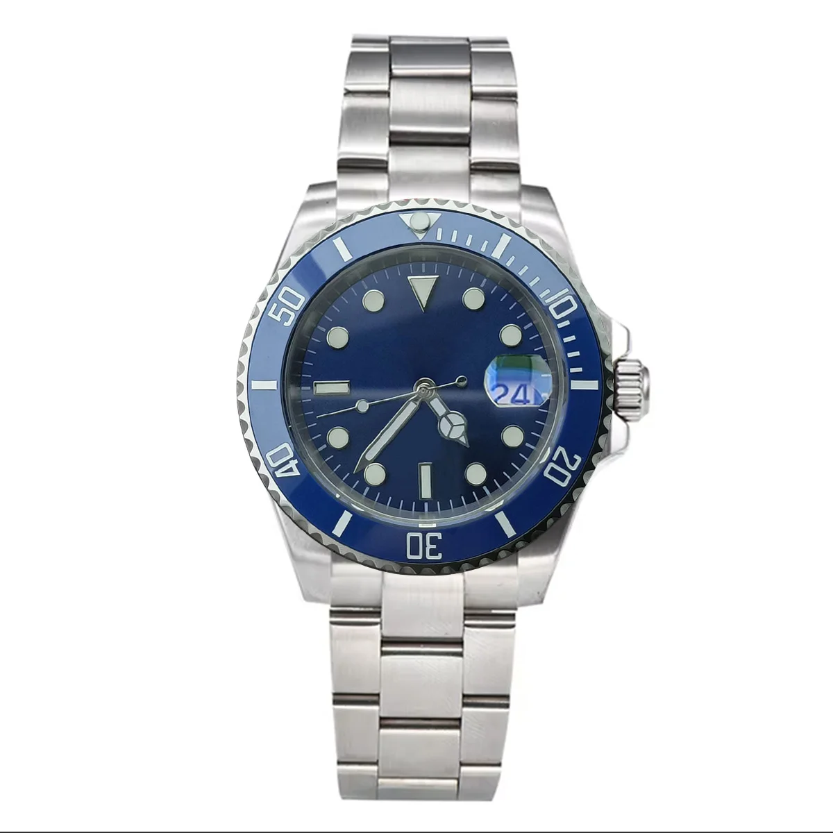 40mm Man Watch Automatic NH series 35 Stainless Steel Sapphire Glass Case Sapphire Waterproof 100m Watch watches for men ﻿