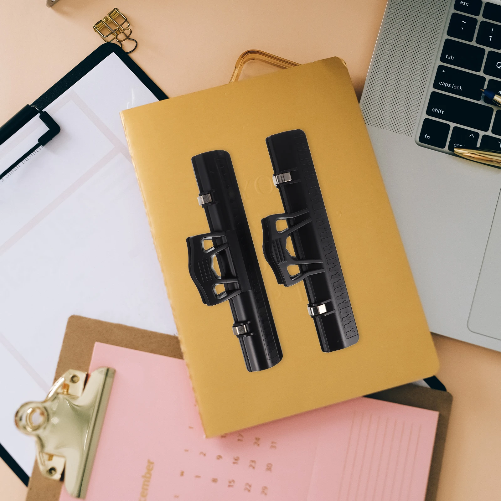 

2 Pcs Piano Sheet Music Holder Clips Large Folder Accessories Plastic Book Page