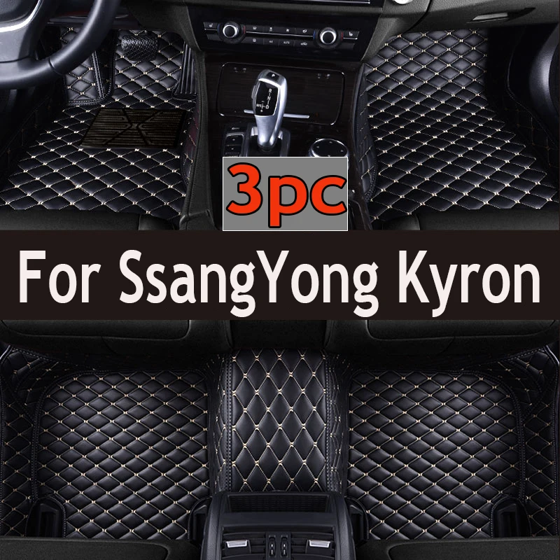 

Автомобильные коврики для SsangYong Kyron 2005 ~ 2014, защитный коврик, роскошные автомобильные коврики, кожаные коврики, набор автомобильных аксессуаров Micro Kyron